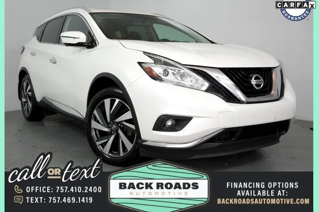 2018 Nissan Murano Platinum photo 1