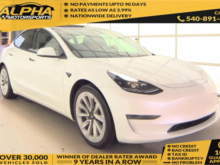 2021 Tesla Model 3 Standard Range Plus photo 1