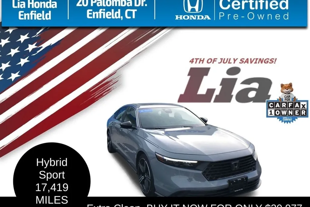 2024 Honda Accord Hybrid Sport photo 1