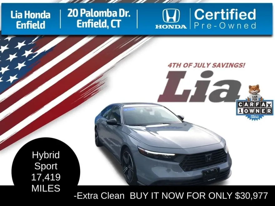 2024 Honda Accord Hybrid Sport photo 1