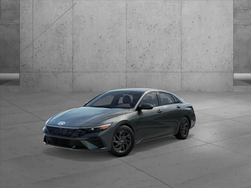 2025 Hyundai Elantra Hybrid Blue photo 1