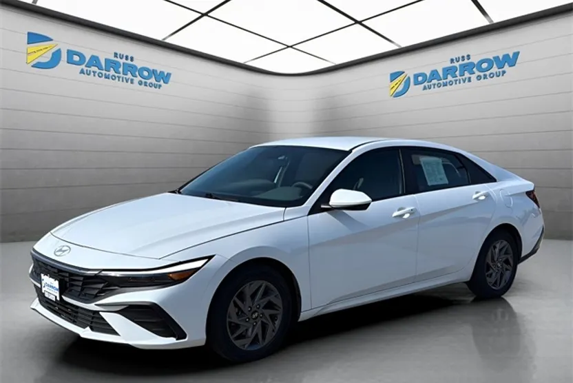 2024 Hyundai Elantra Hybrid Blue photo 1