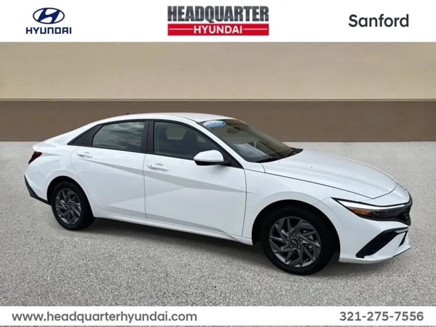 2025 Hyundai Elantra Hybrid Blue photo 1