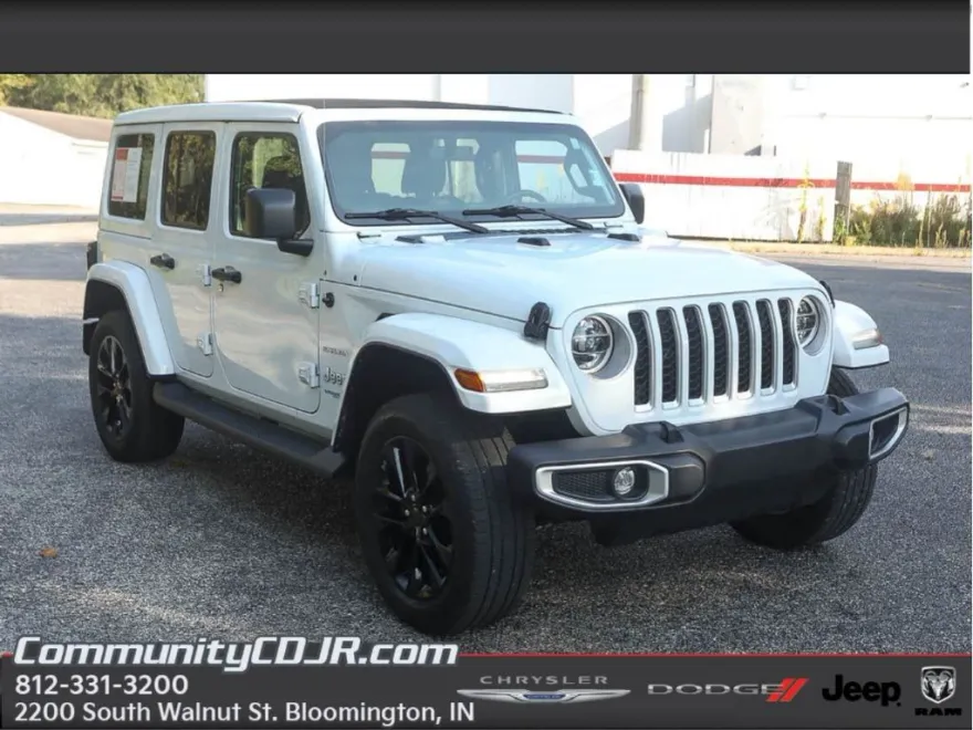 2021 Jeep Wrangler Unlimited Sahara 4xe photo 1