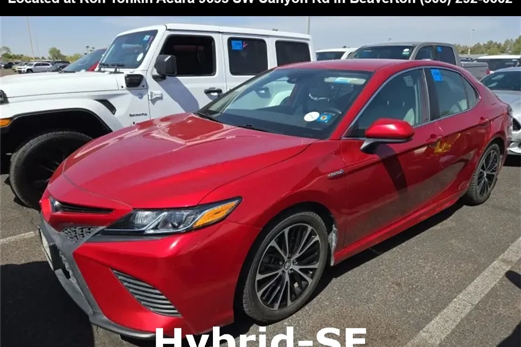 2019 Toyota Camry Hybrid SE photo 1