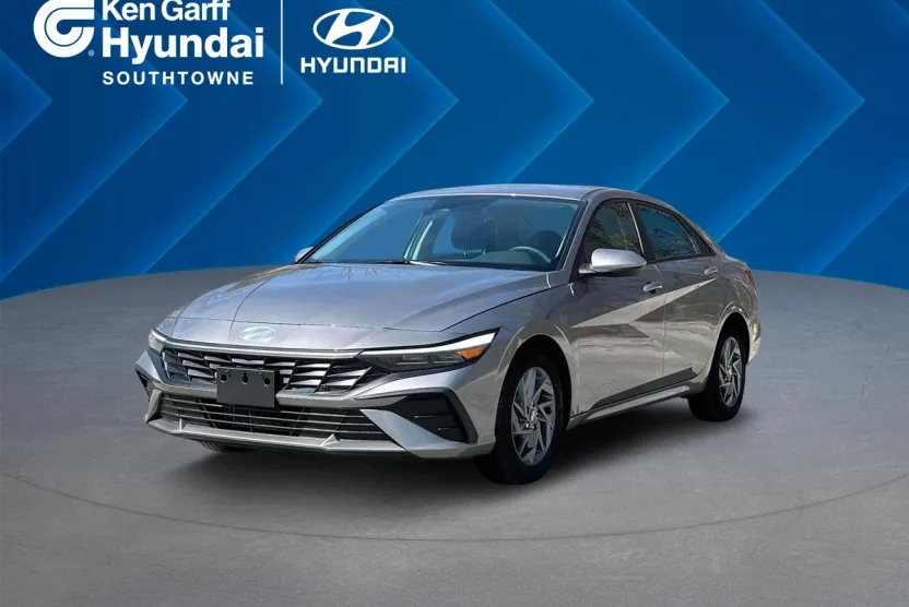 2025 Hyundai Elantra Hybrid Blue photo 1