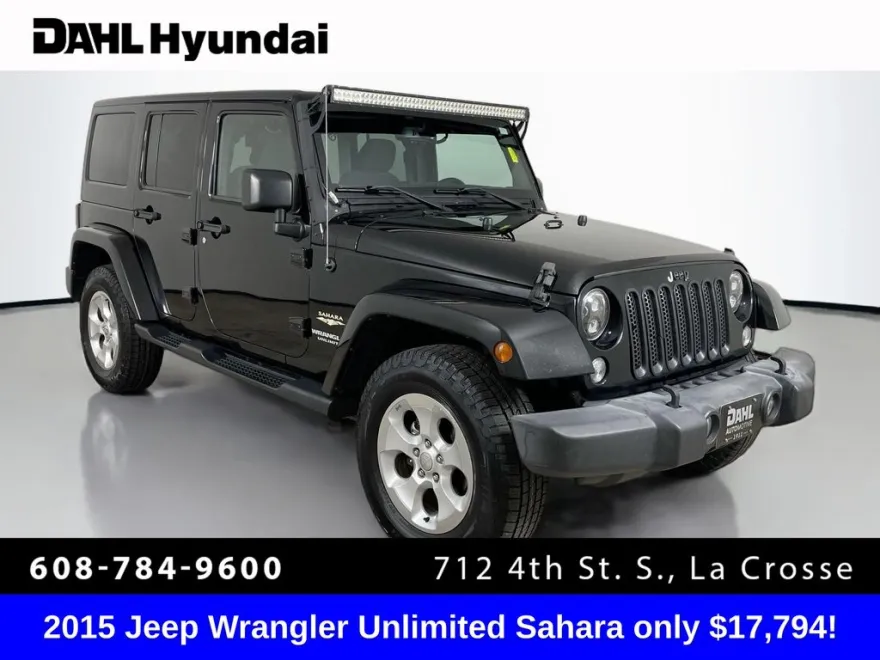 2015 Jeep Wrangler Unlimited Sahara photo 1