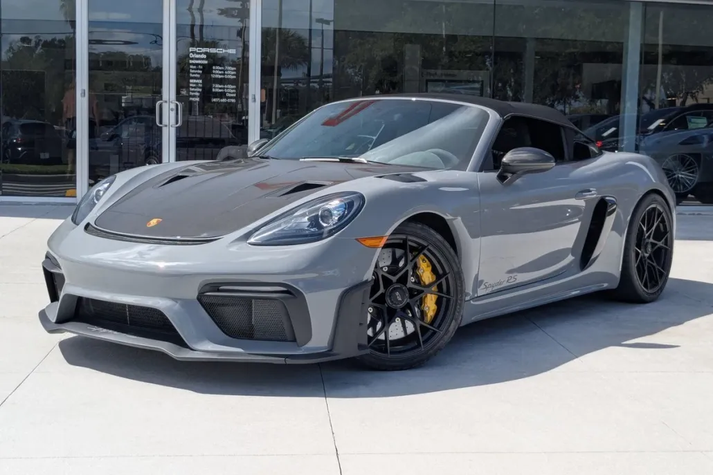 2025 Porsche Boxster Spyder photo 1