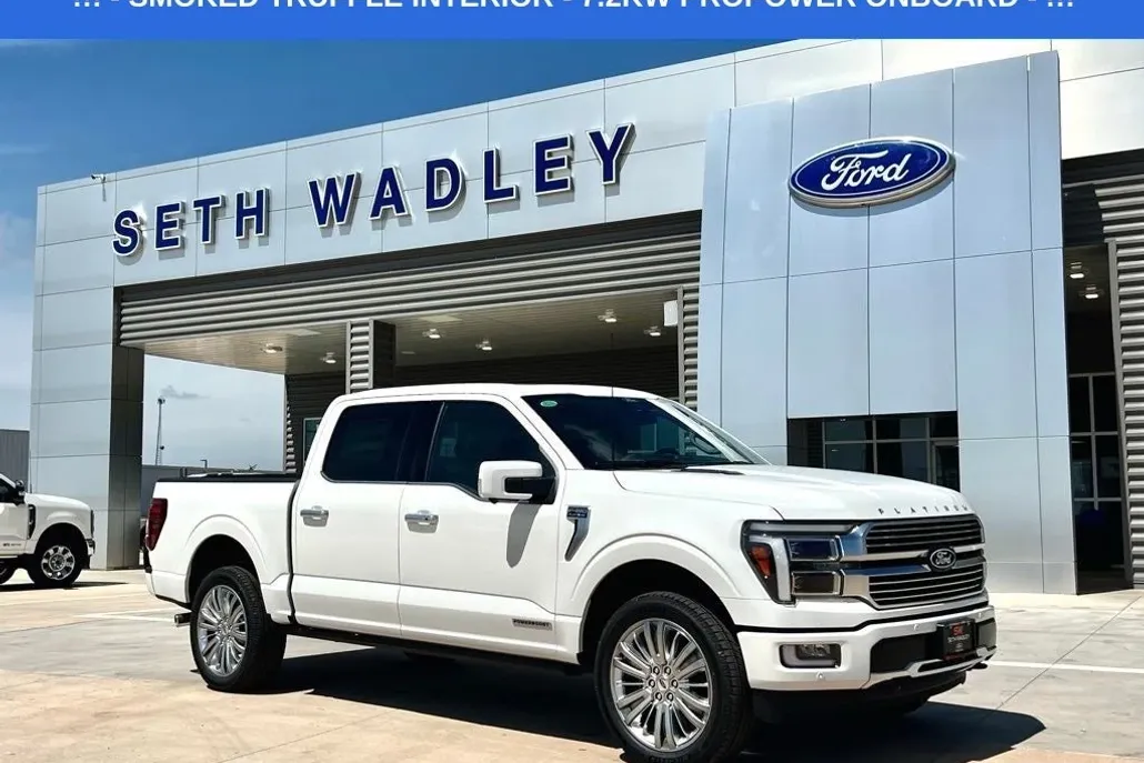2025 Ford F-150 Platinum photo 1