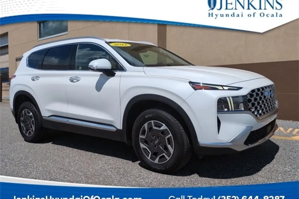 2022 Hyundai Santa Fe Blue photo 1