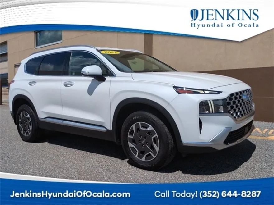 2022 Hyundai Santa Fe Blue photo 1