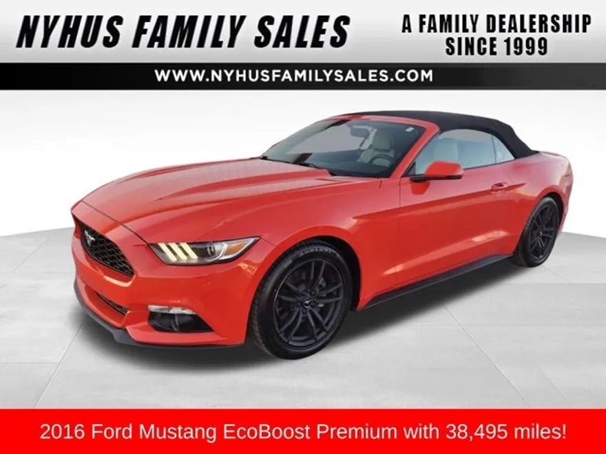 2016 Ford Mustang EcoBoost Premium photo 1