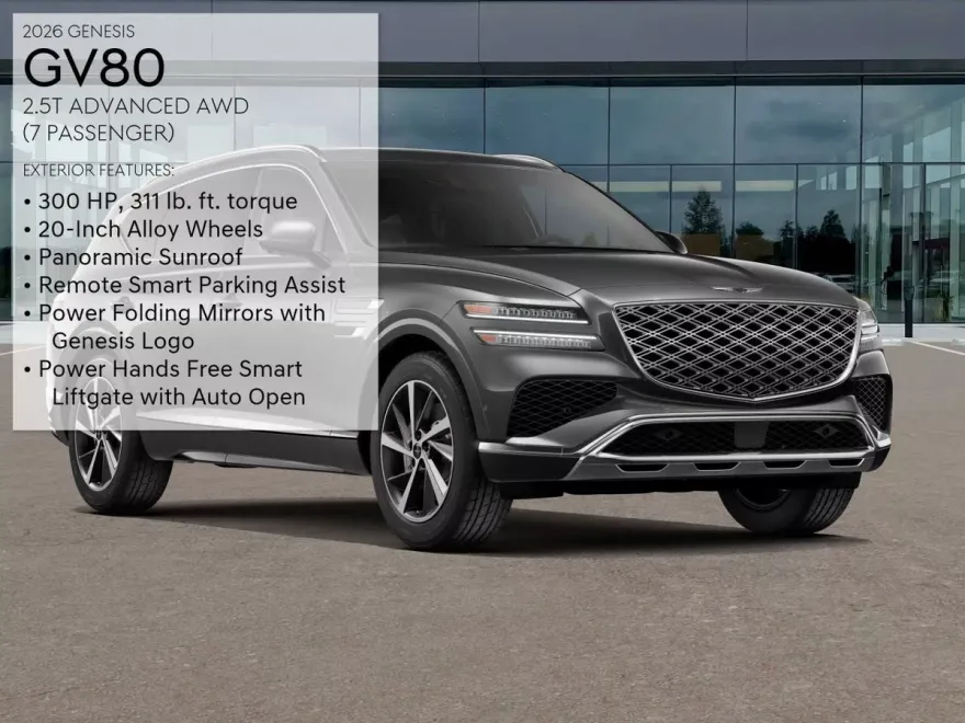 2026 Genesis GV80 2.5T Advanced photo 1