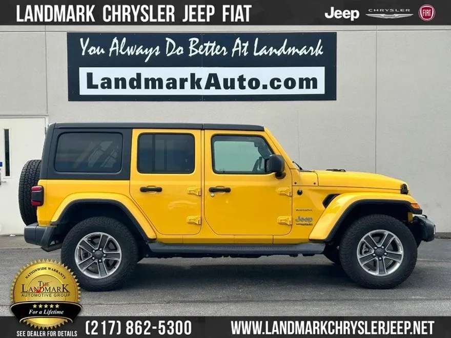 2019 Jeep Wrangler Unlimited Sahara photo 1