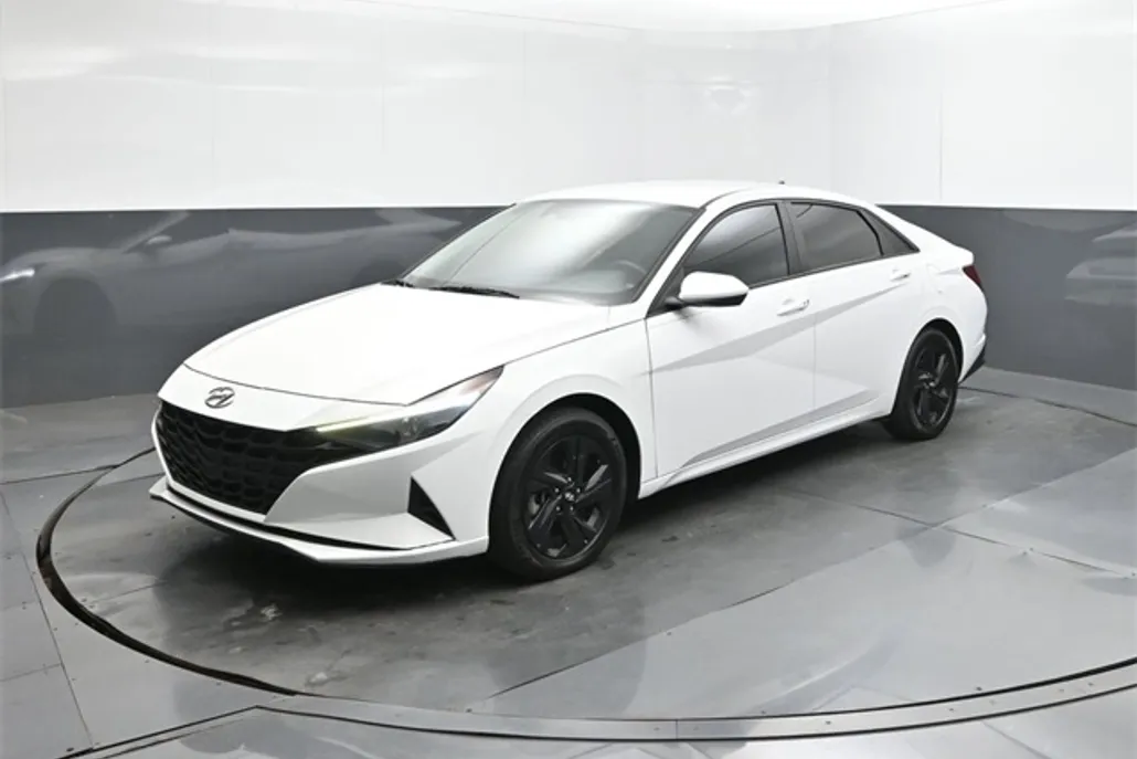 2023 Hyundai Elantra Hybrid Blue photo 1
