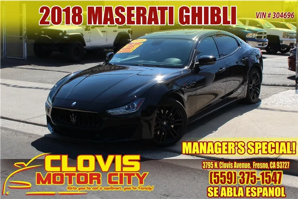 2018 Maserati Ghibli photo 1