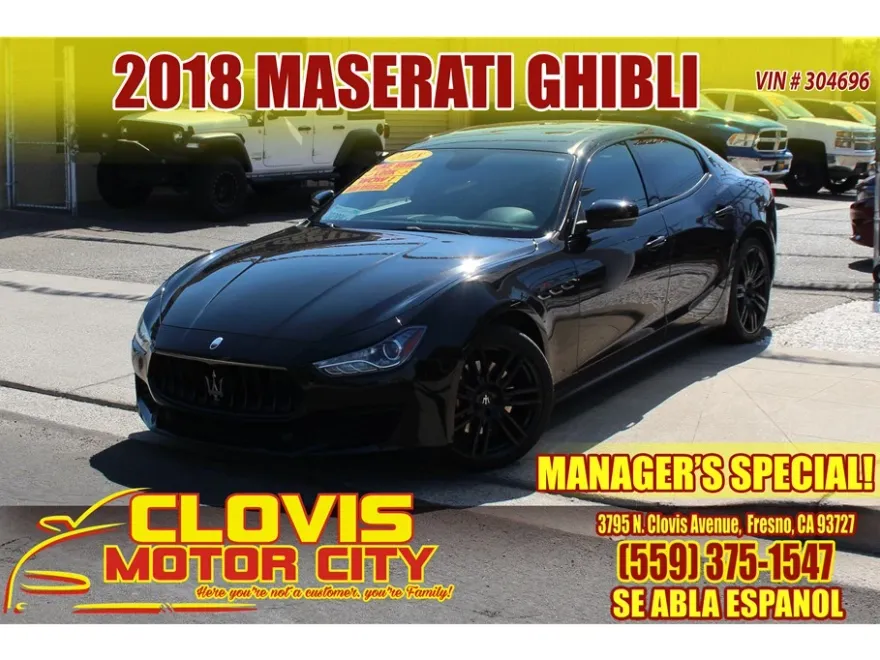 2018 Maserati Ghibli photo 1