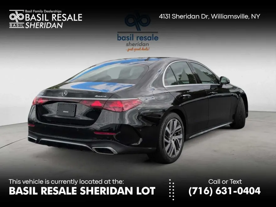 2025 Mercedes Benz E 350 4MATIC Sedan photo 1