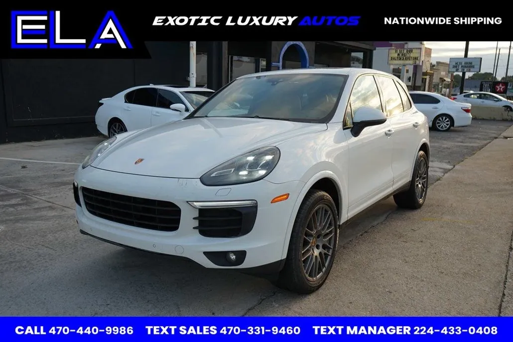 2017 Porsche Cayenne Platinum Edition photo 1