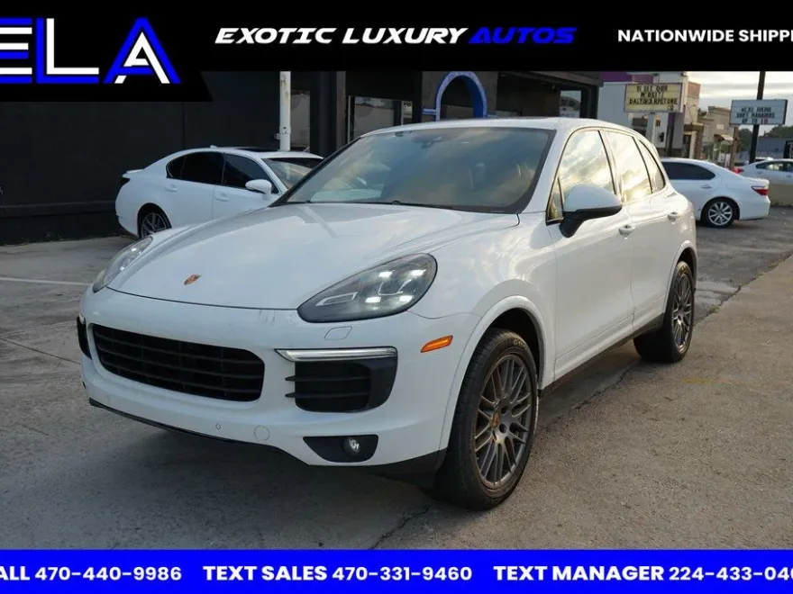 2017 Porsche Cayenne Platinum Edition photo 1