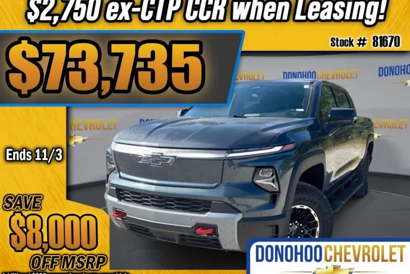2026 Chevrolet Silverado EV Trail Boss photo 1