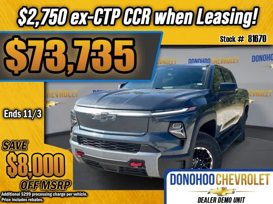 2026 Chevrolet Silverado EV Trail Boss photo 1