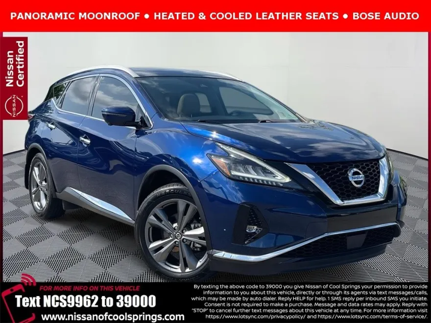 2021 Nissan Murano Platinum photo 1