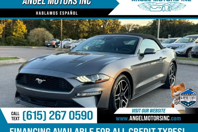 2021 Ford Mustang EcoBoost Convertible photo 1