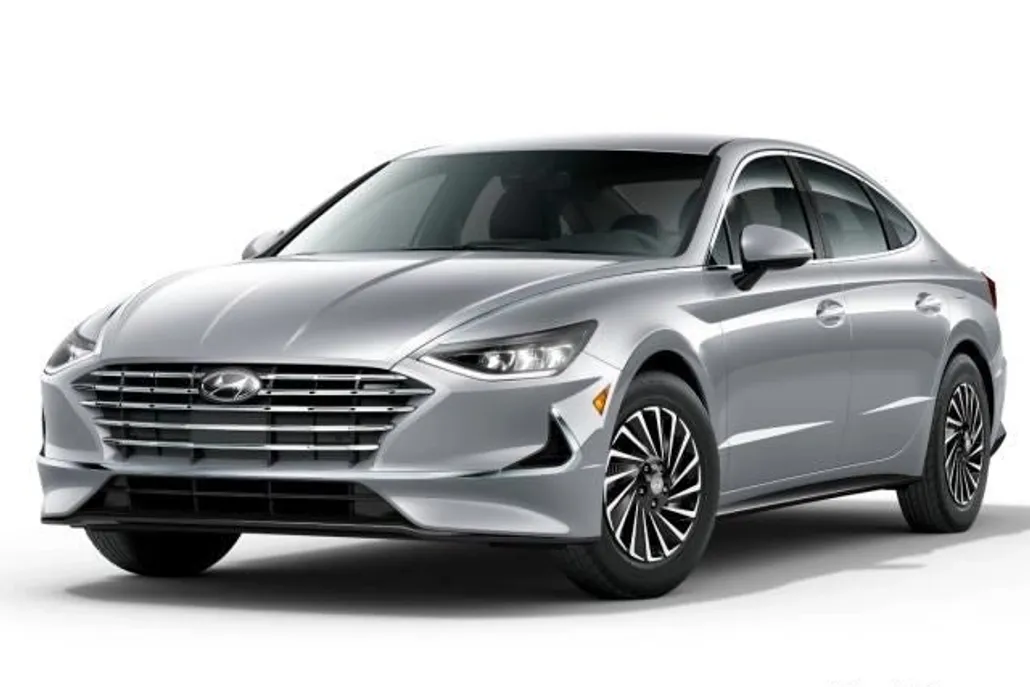 2023 Hyundai Sonata Hybrid Blue photo 1