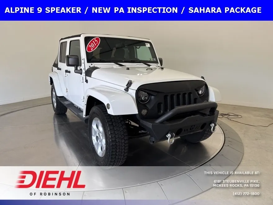 2015 Jeep Wrangler Unlimited Sahara photo 1