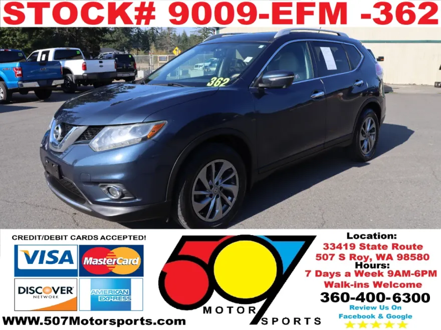 2015 Nissan Rogue SV photo 1