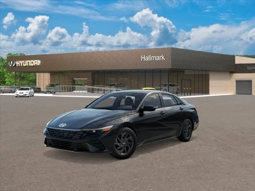 2025 Hyundai Elantra Hybrid Blue photo 1