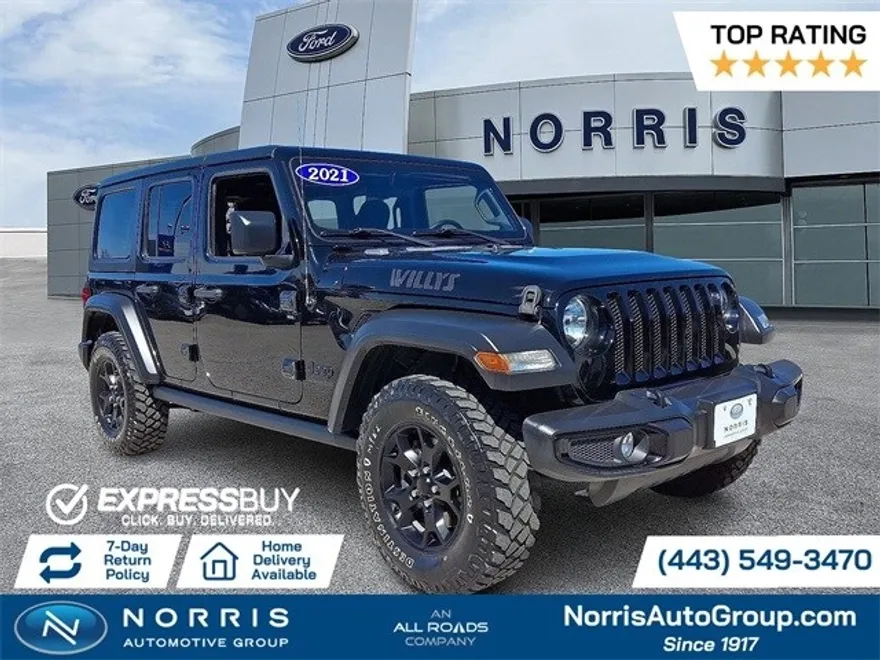 2021 Jeep Wrangler Unlimited Sport Willys photo 1