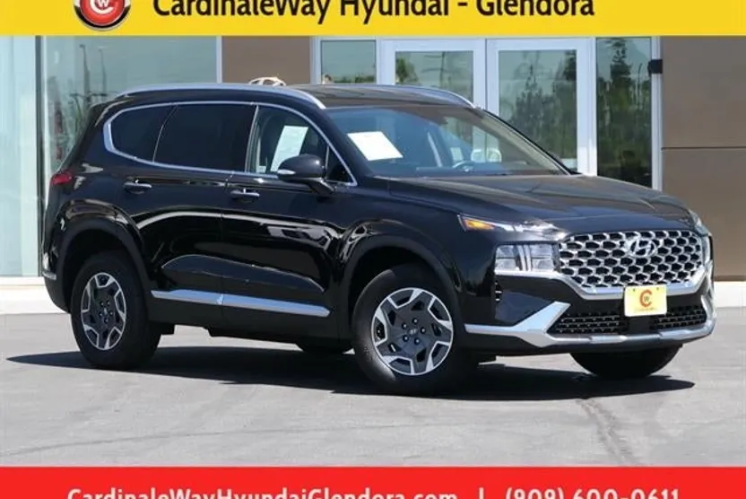 2023 Hyundai Santa Fe Blue photo 1