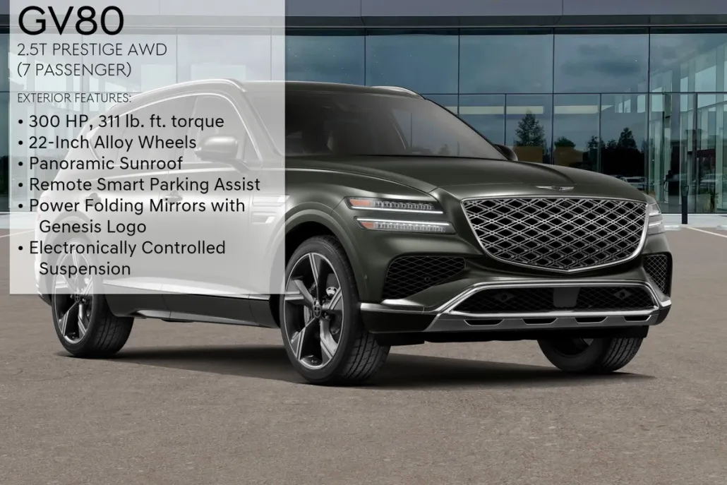 2026 Genesis GV80 2.5T Prestige photo 1