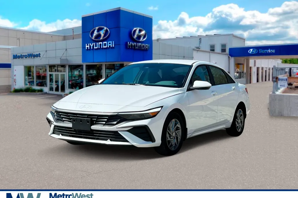 2025 Hyundai Elantra Hybrid Blue photo 1