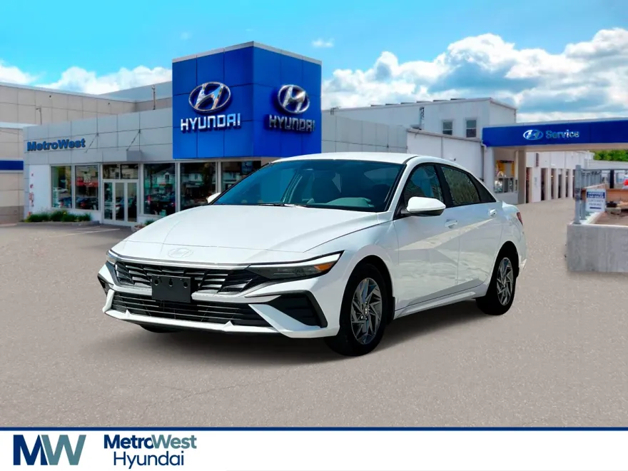 2025 Hyundai Elantra Hybrid Blue photo 1