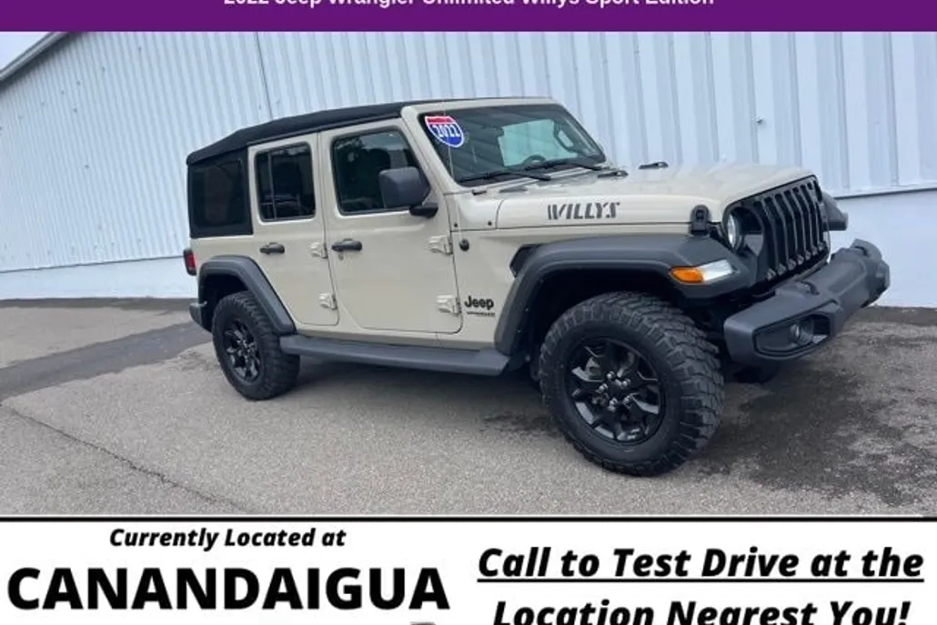 2022 Jeep Wrangler Unlimited Sport photo 1