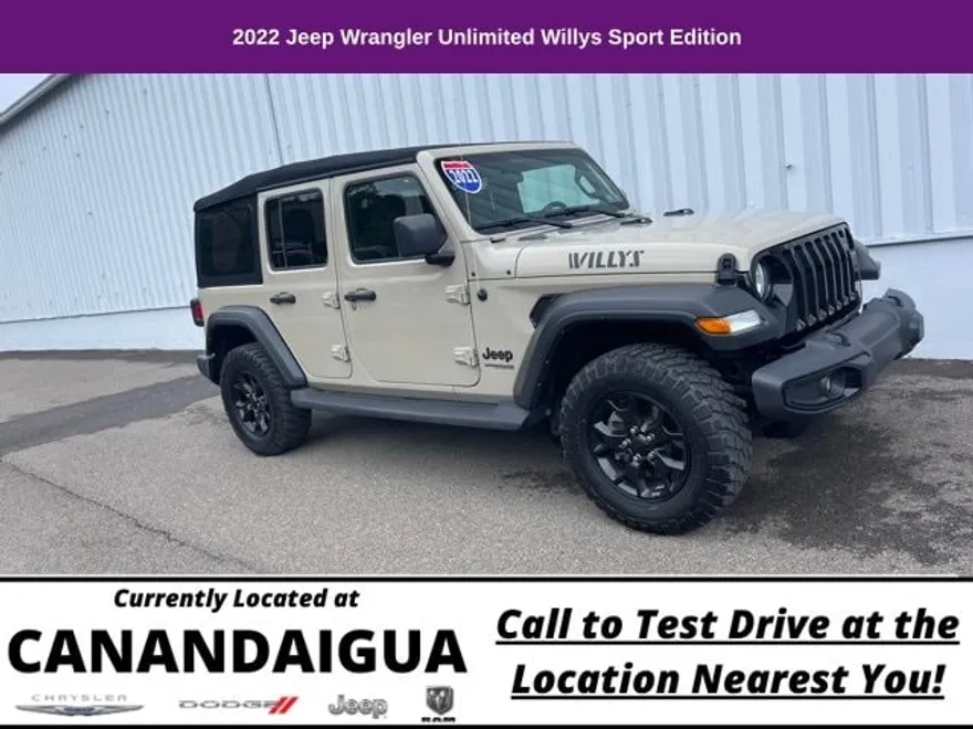 2022 Jeep Wrangler Unlimited Sport photo 1