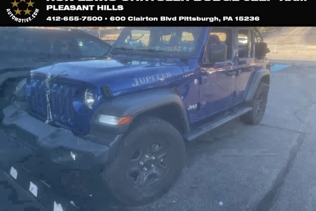 2018 Jeep Wrangler Unlimited Sport photo 1