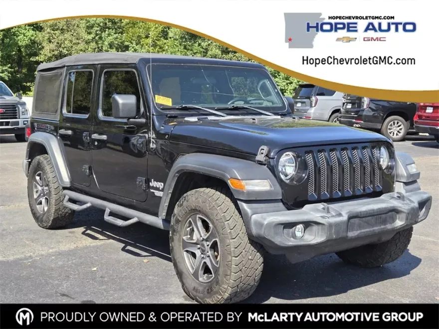 2018 Jeep Wrangler Unlimited Sport S photo 1