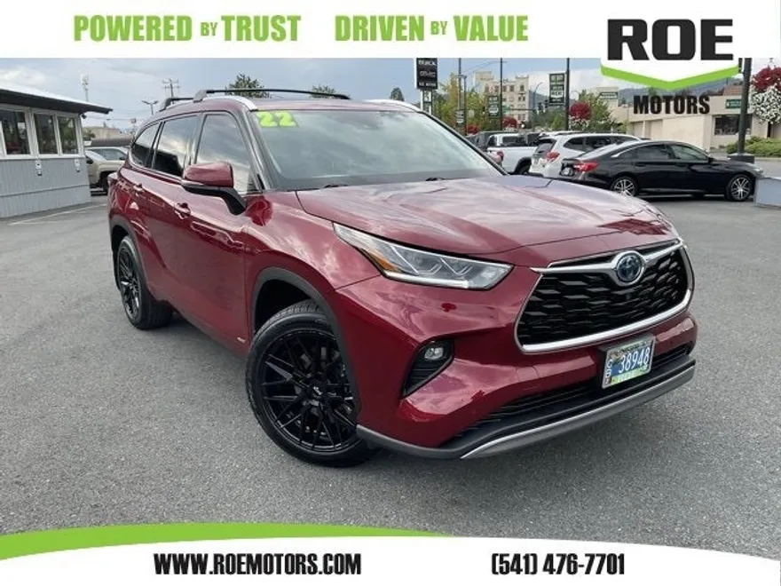 2022 Toyota Highlander Hybrid Platinum photo 1