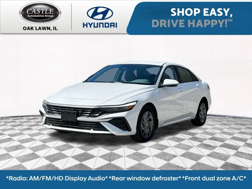 2025 Hyundai Elantra Hybrid Blue photo 1