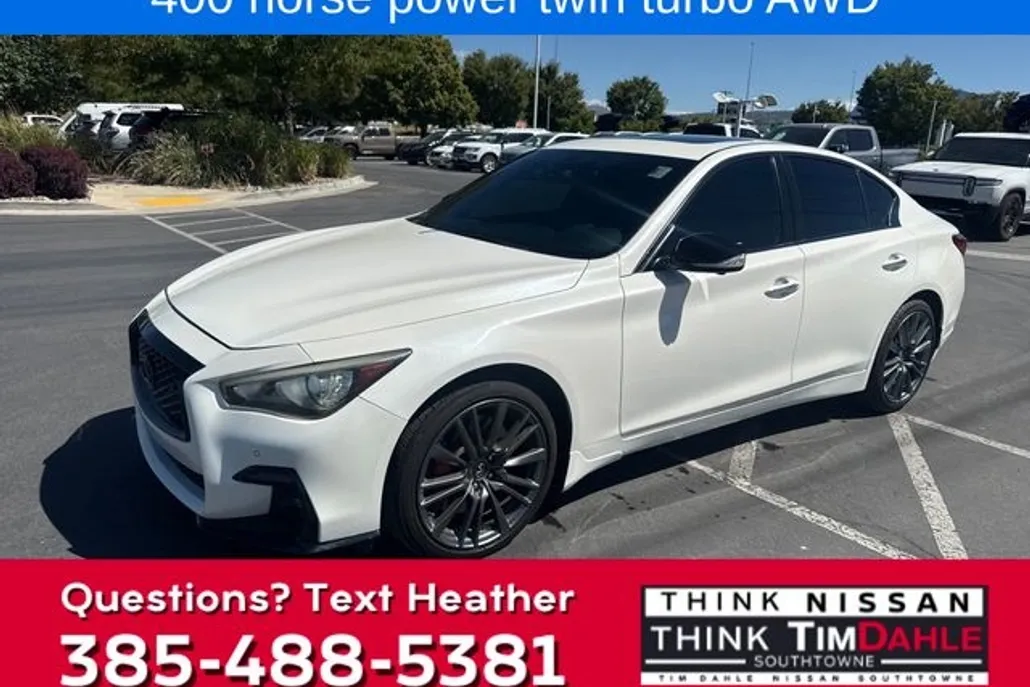 2021 Infiniti Q50 Red Sport 400 photo 1