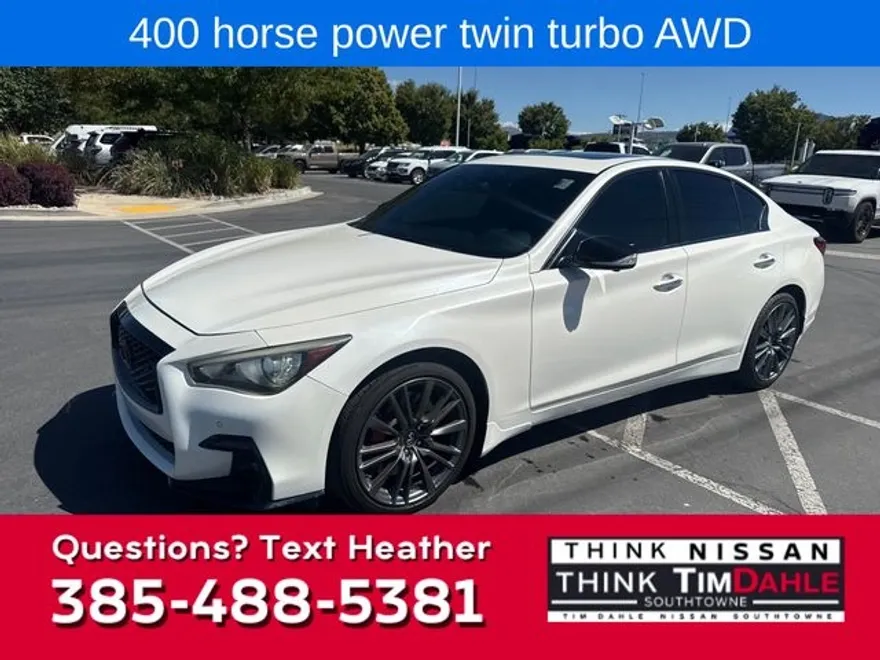 2021 Infiniti Q50 Red Sport 400 photo 1