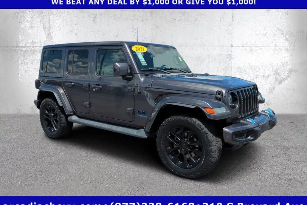 2021 Jeep Wrangler 4xe Unlimited Sahara High Altitude photo 1