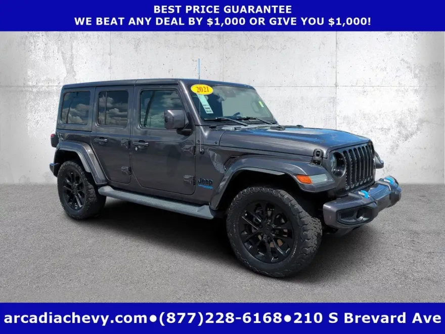 2021 Jeep Wrangler 4xe Unlimited Sahara High Altitude photo 1