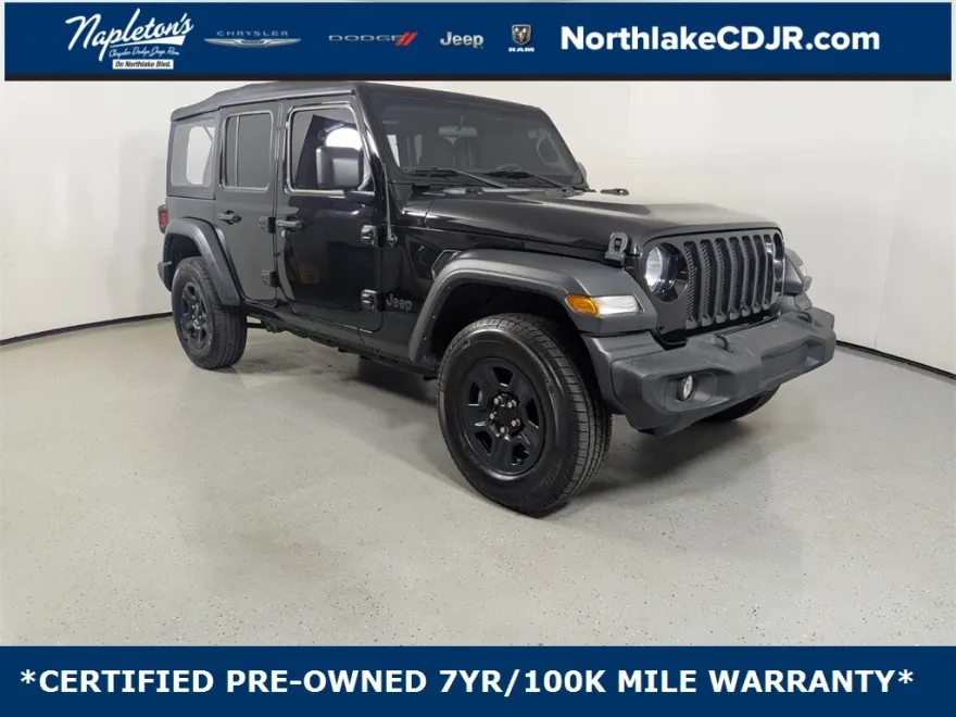 2022 Jeep Wrangler Unlimited Sport photo 1