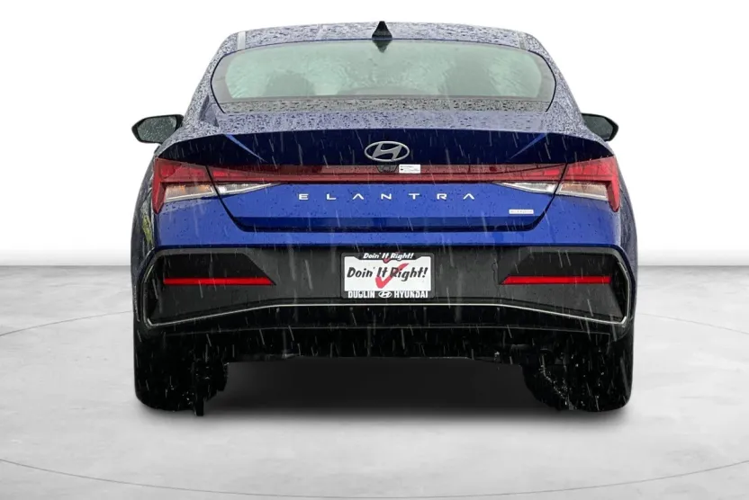 2025 Hyundai Elantra Hybrid Blue photo 1
