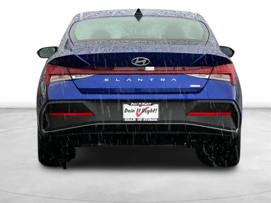 2025 Hyundai Elantra Hybrid Blue photo 1